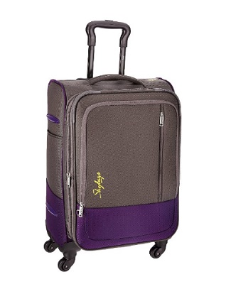 India Desire : Buy Skybags Romeo Polyester 58 cms Grey Softsided Suitcase at Rs. 2600 From Amazon [Flat 71% Off]